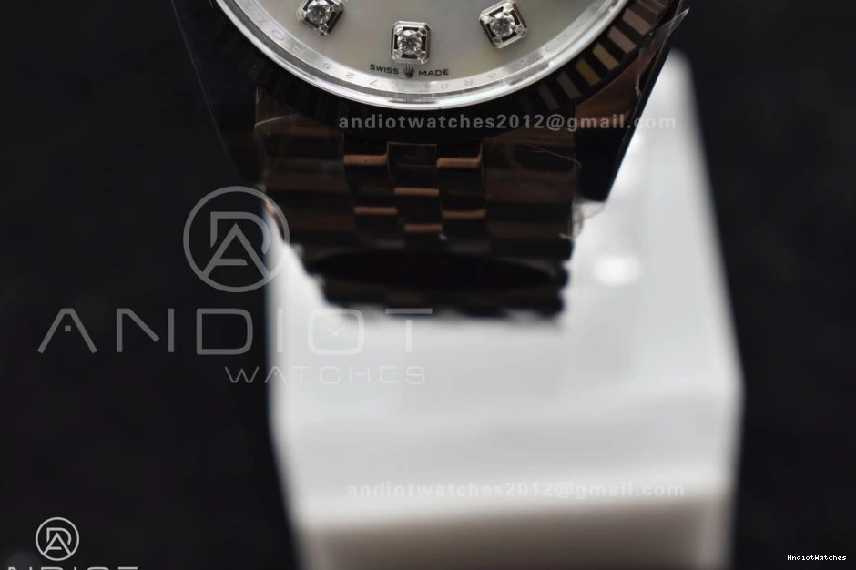 White Jubilee MOP Edition 126234 904L Clean Diamonds on 570 1:1 Chic Best Bracelet VR Steel Dial DateJust 36 0506